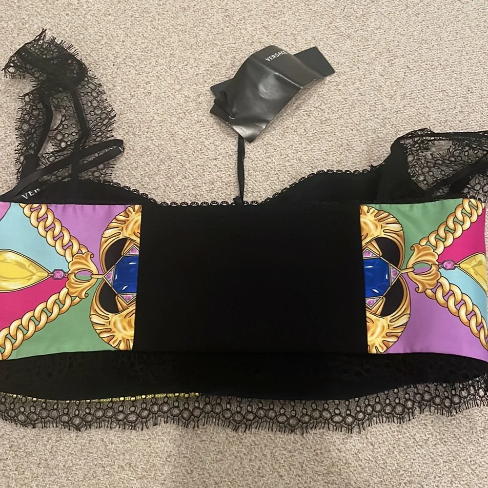 Versace bralette - new with tags - Picture 7 of 9